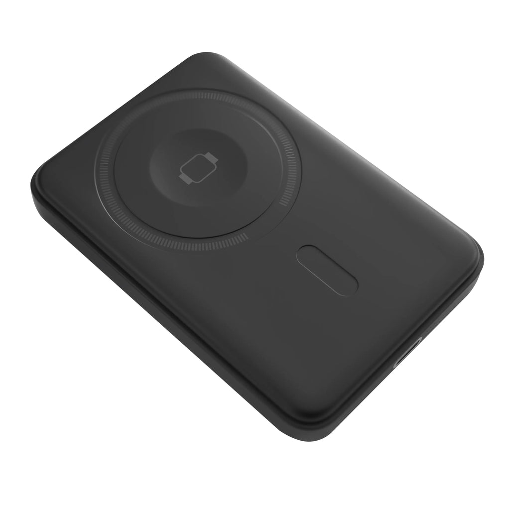 High-Quality 5000mAh Mini Magnetic Wireless Charging Power Bank Supports iPhone iWatch and AirPods Wireless Charging