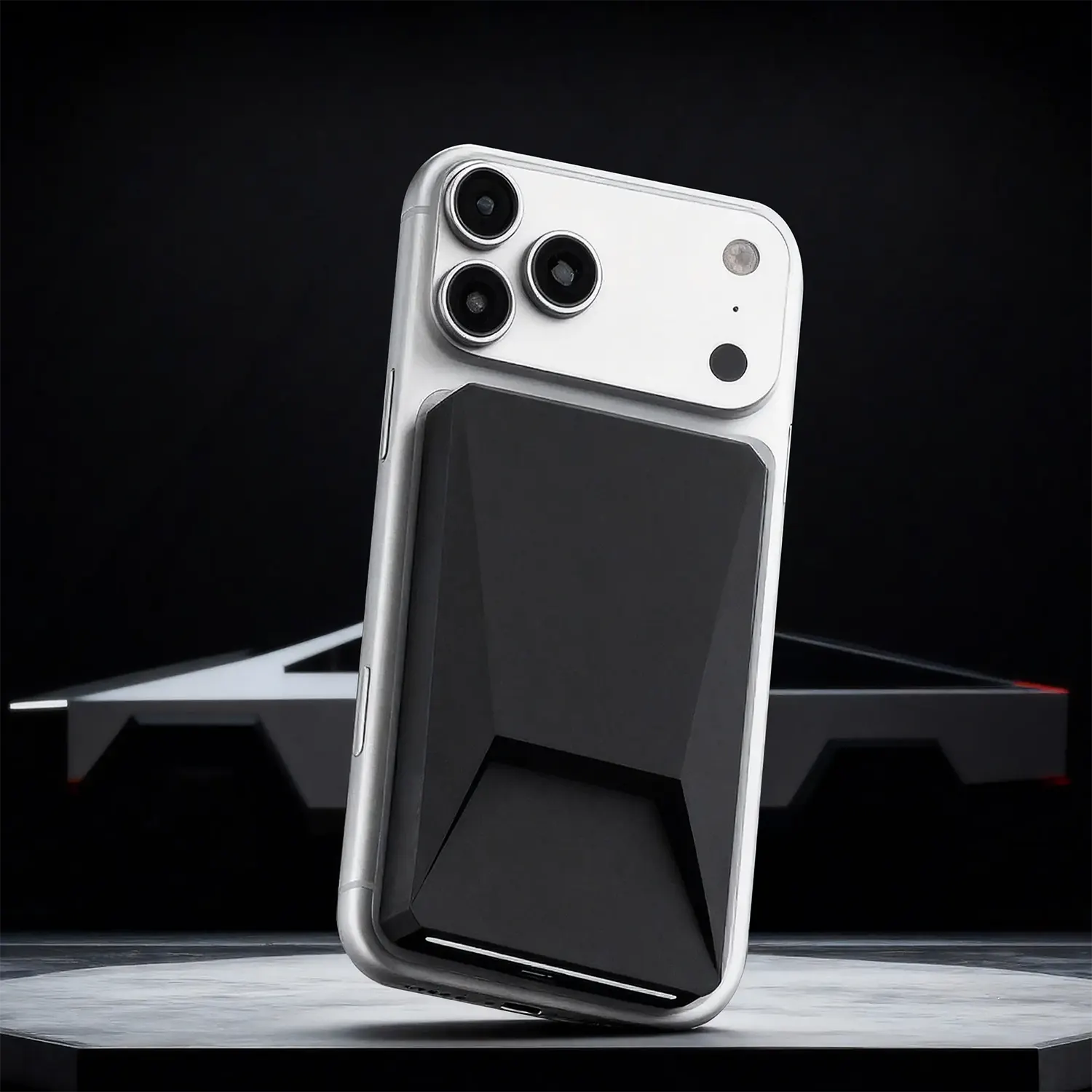 High End Cyber Power Bank 6000mAh Magnetic Charging Power Bank, 23.2Wh Fast Charging, 15Wh Magnetic Wireless Charging, Type-C Input/Output Port, Full Aluminum Alloy Shell PowerBank, Compatible with Android Samsung Phones and iOS iPhone Phones