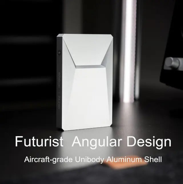 Cybertruck Style Magnetic Wireless Power Bank 6000mAh 15W Fast Charging Futuristic Metal Design for iPhone Android
