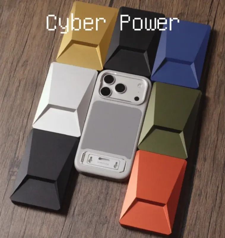 Cybertruck Style Magnetic Wireless Power Bank 6000mAh 15W Fast Charging Futuristic Metal Design for iPhone Android